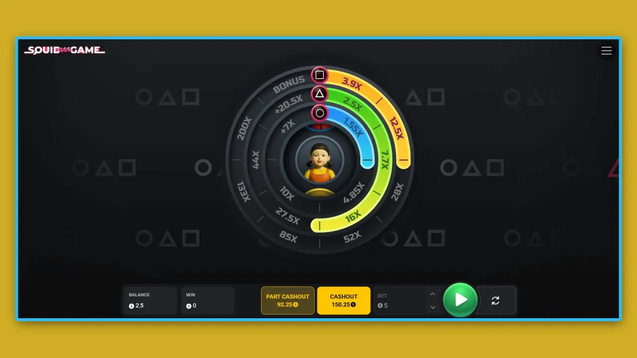 Avantages de la version mobile de Squid$$Game